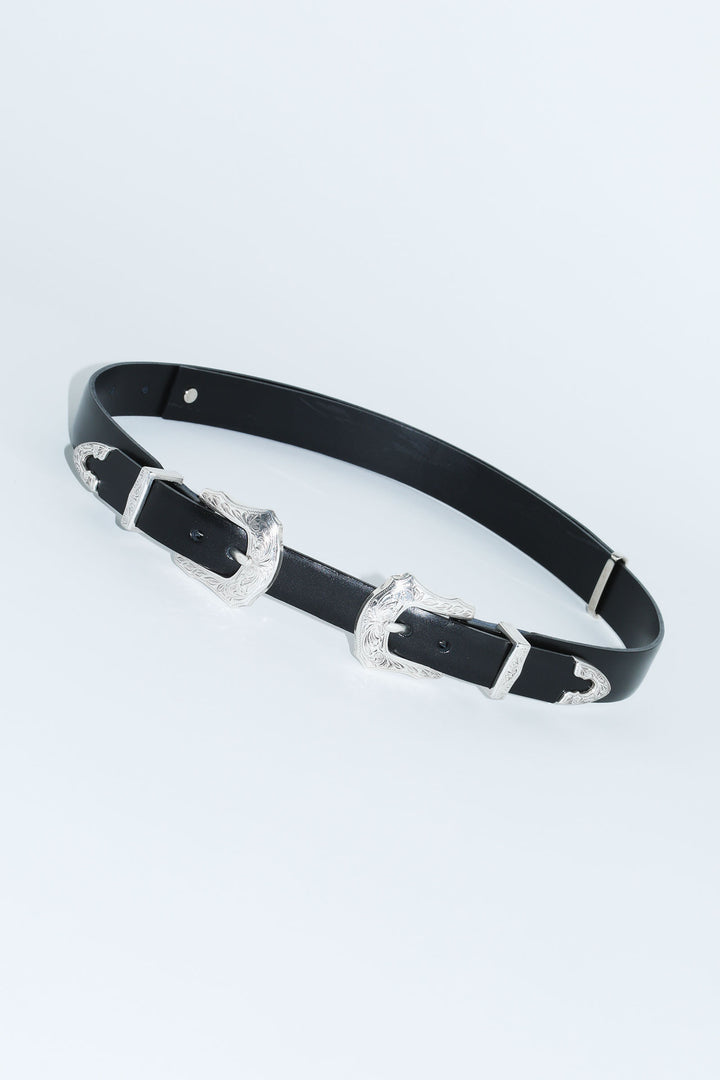 DOUBLE BUCKLE BELT – TOGA ONLINE STORE