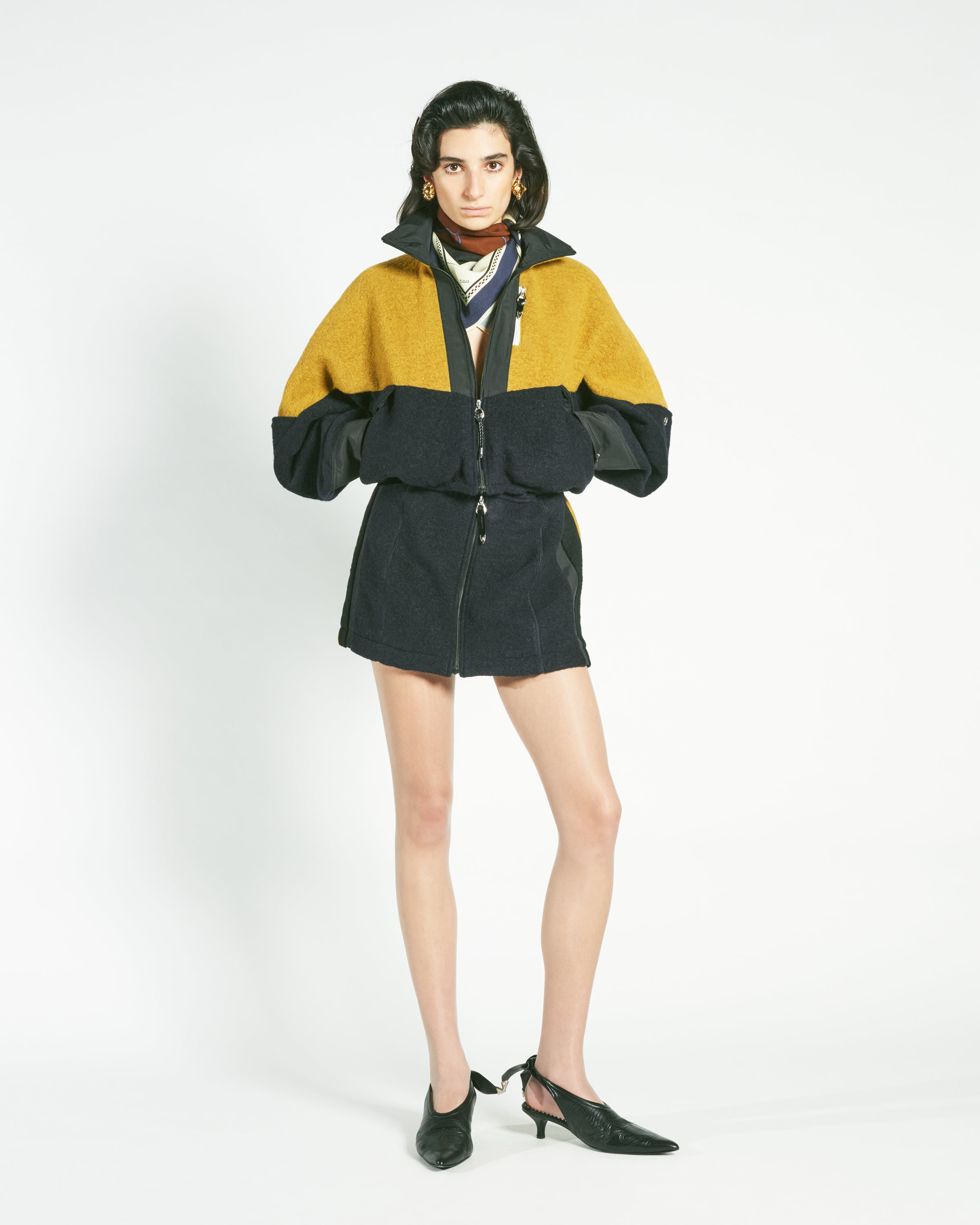 WOOL JERSEY BLOUSON – TOGA ONLINE STORE