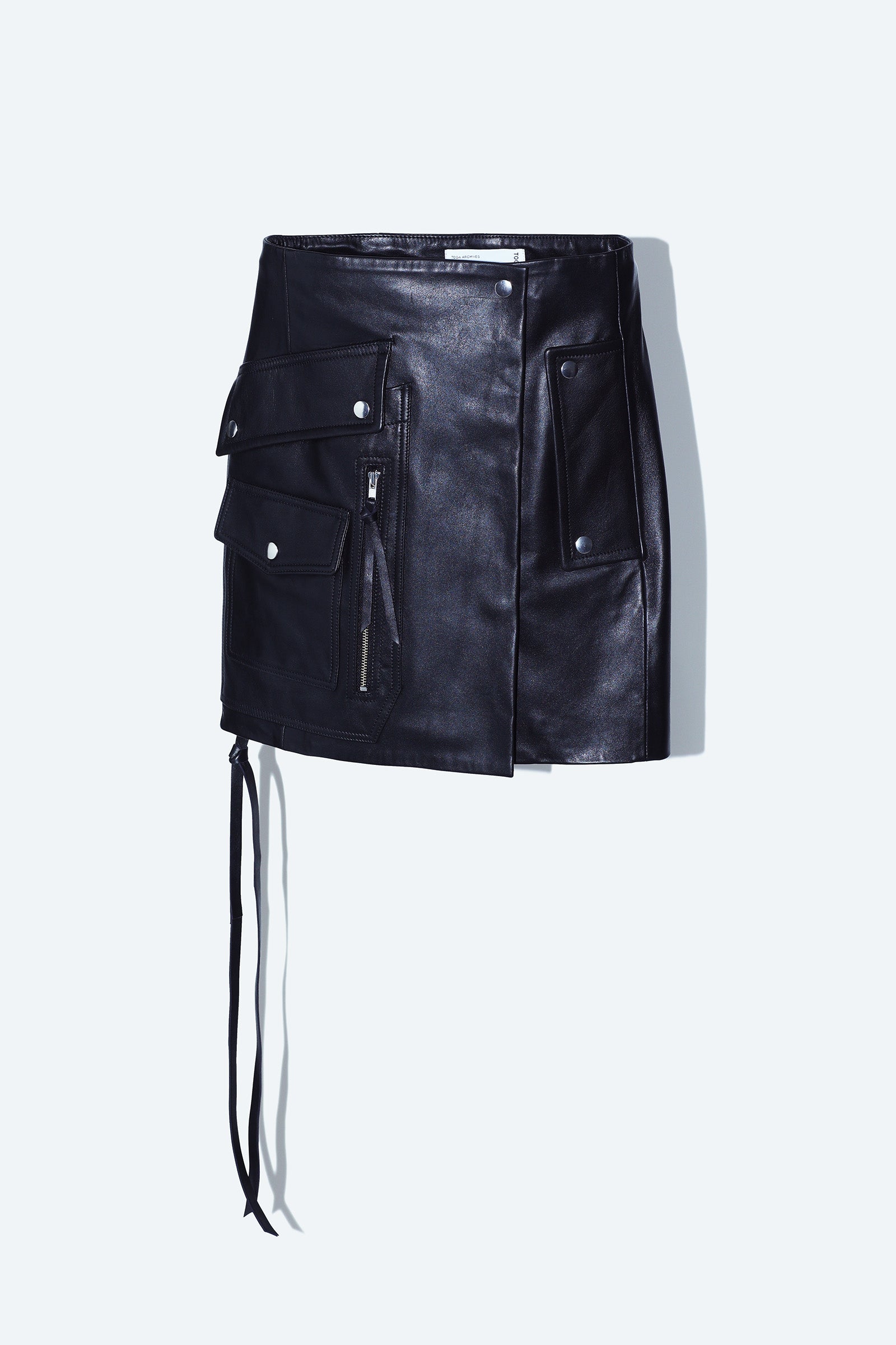 TOGA！ミニスカート セール】IRREGULAR TUCK TIGHT SKIRT/イレギュラータックタイト