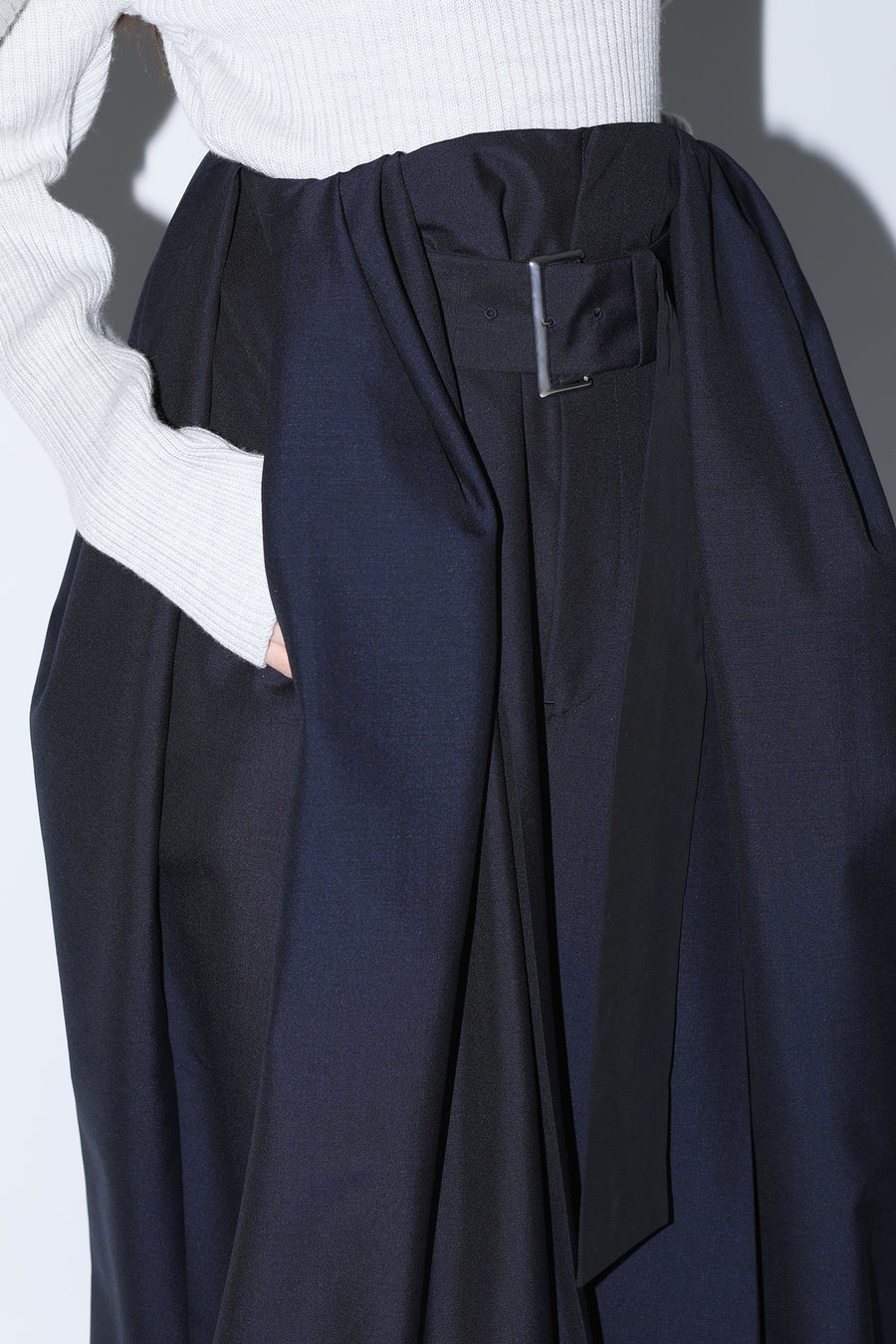 TOGA / ボトム/40/ウール/NVY/無地/TA252-FF027 WOOL MOHAIR WIDE PANTS – TOGA ONLINE STORE