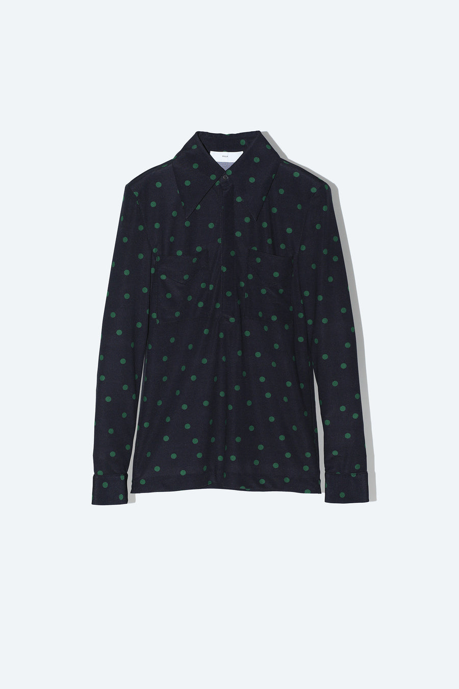 DOT PRINT JERSEY L/S