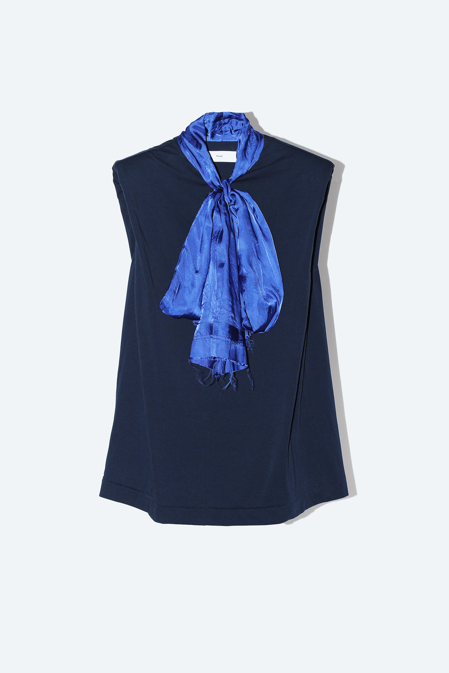 COTTON JERSEY SLEEVELESS TOP