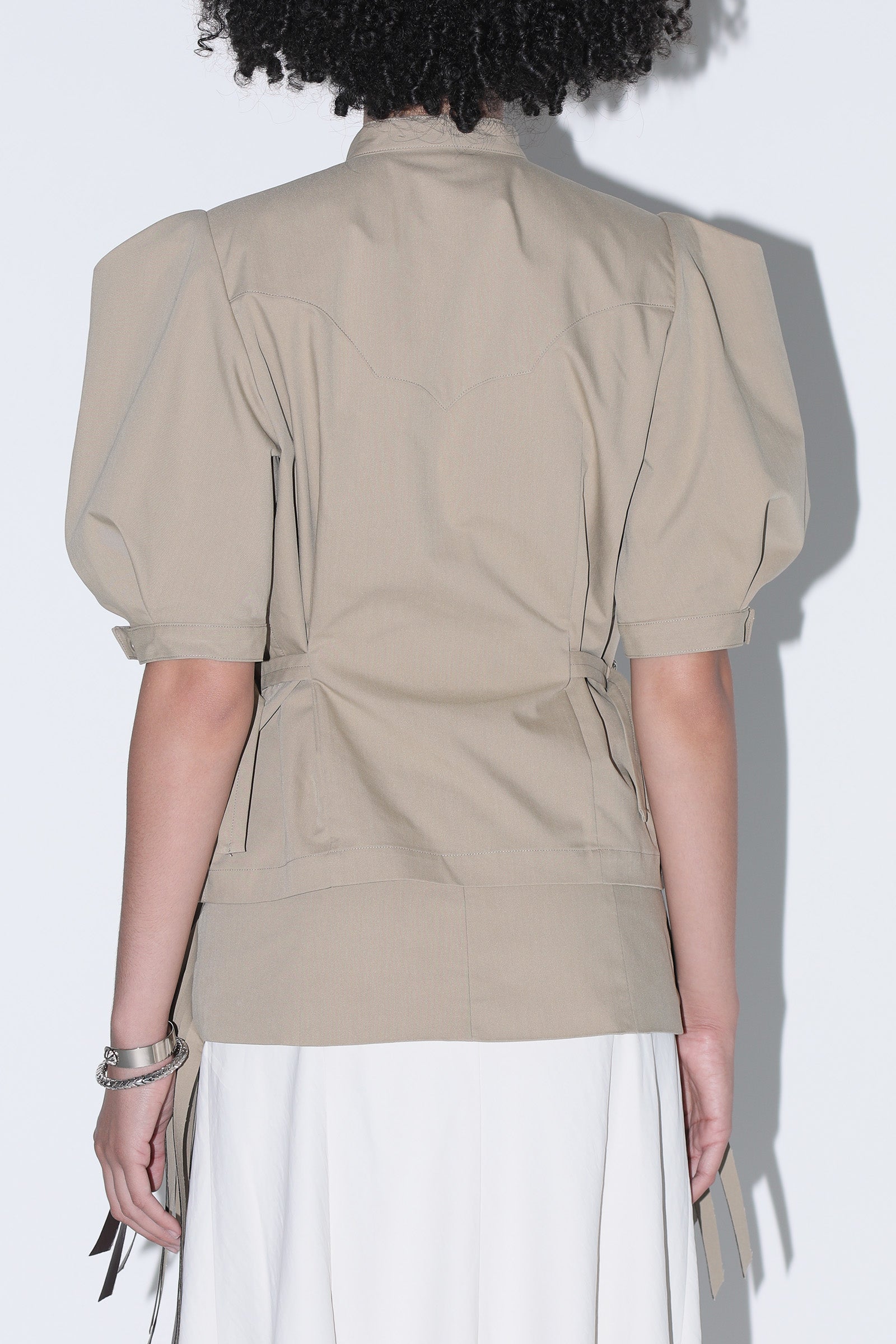 TWILL FRINGE BLOUSE – TOGA ONLINE STORE