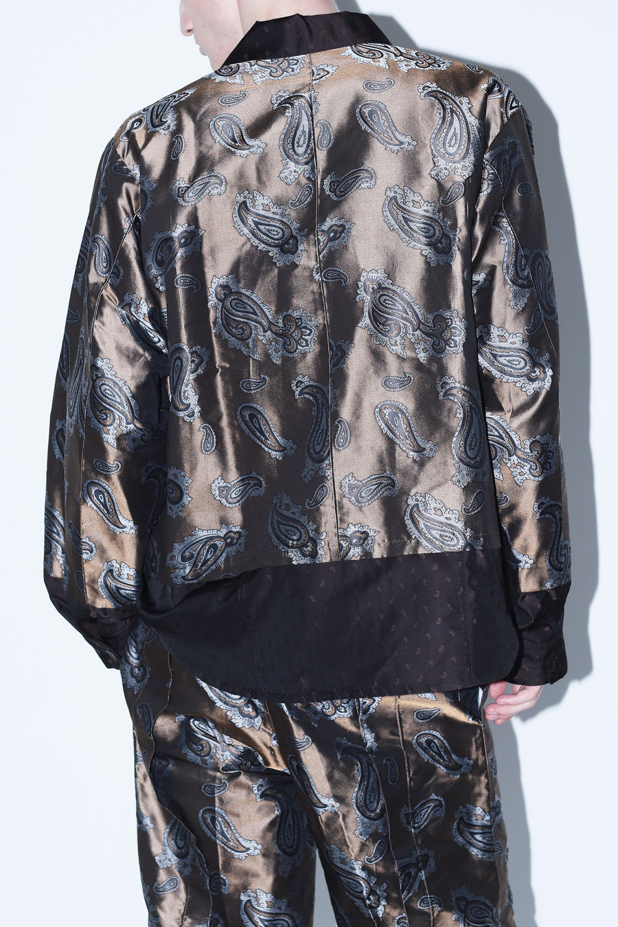 PAISLEY JACQUARD SHIRT – TOGA ONLINE STORE