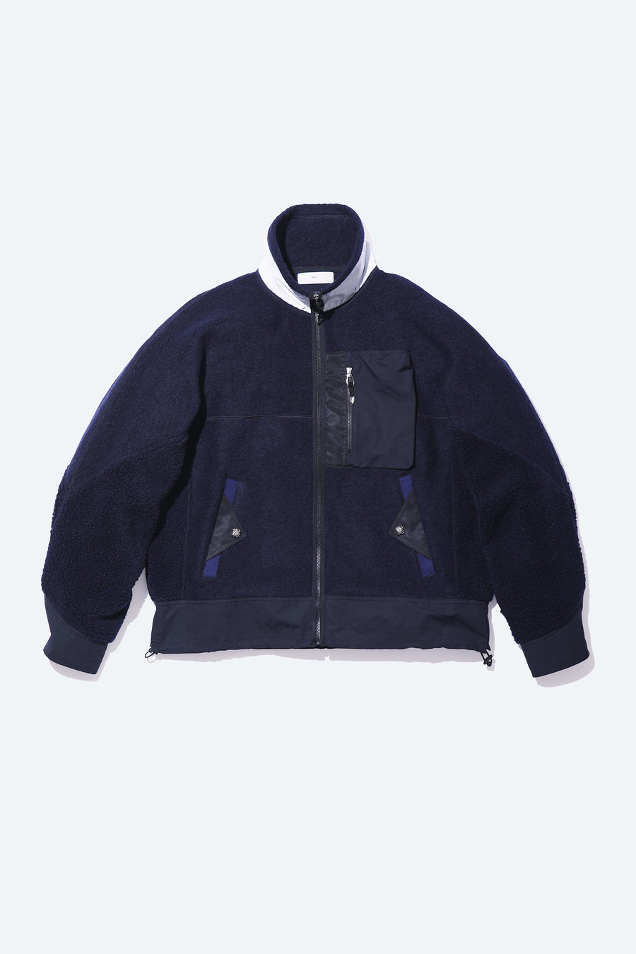 WOOL JERSEY BLOUSON