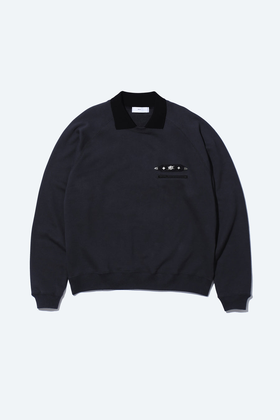 TOGA クルーネックスウェット トーガトゥ TOGA TOO Embroidery sweatshirt クルーネックスウェット