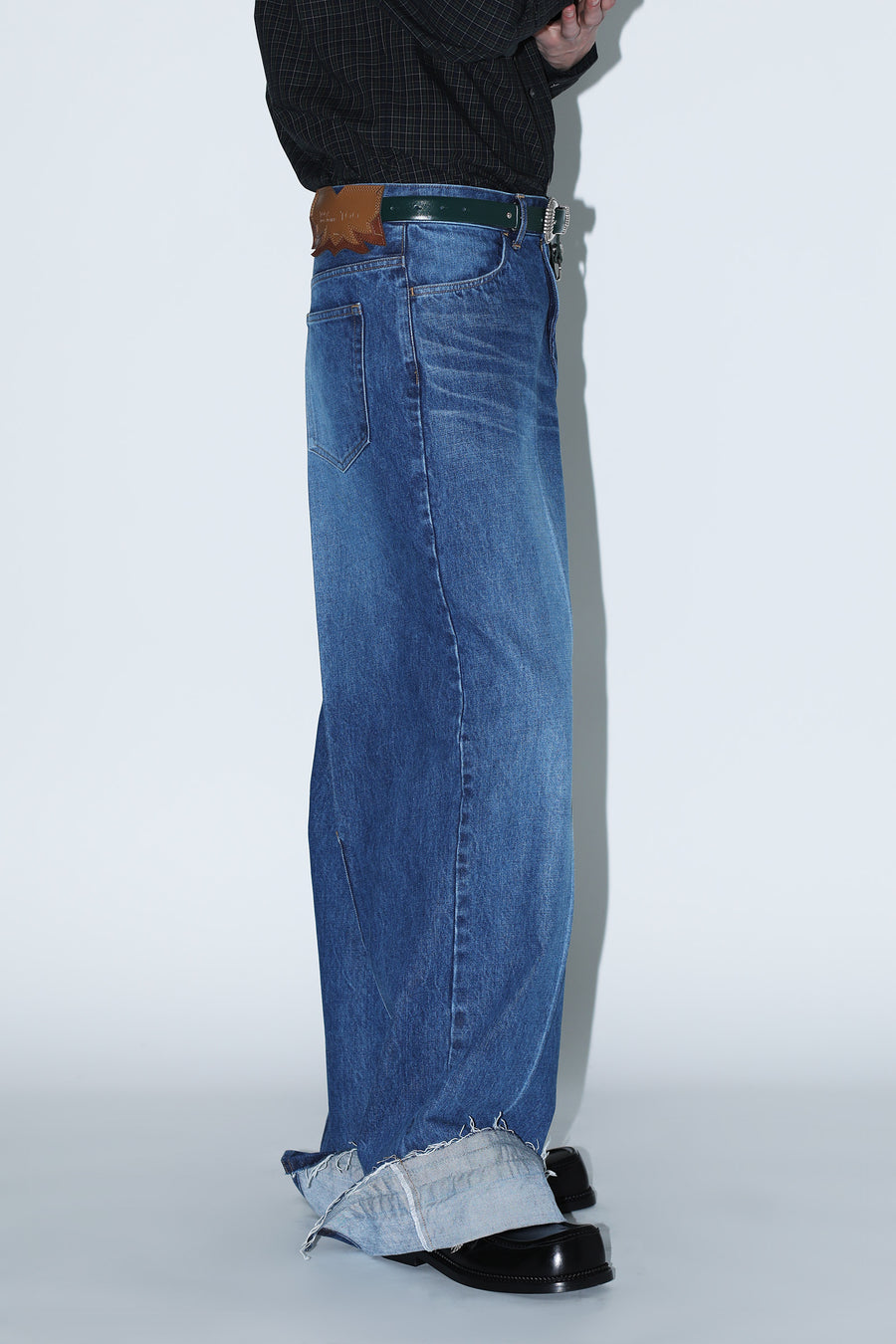 WIDE DENIM PANTS