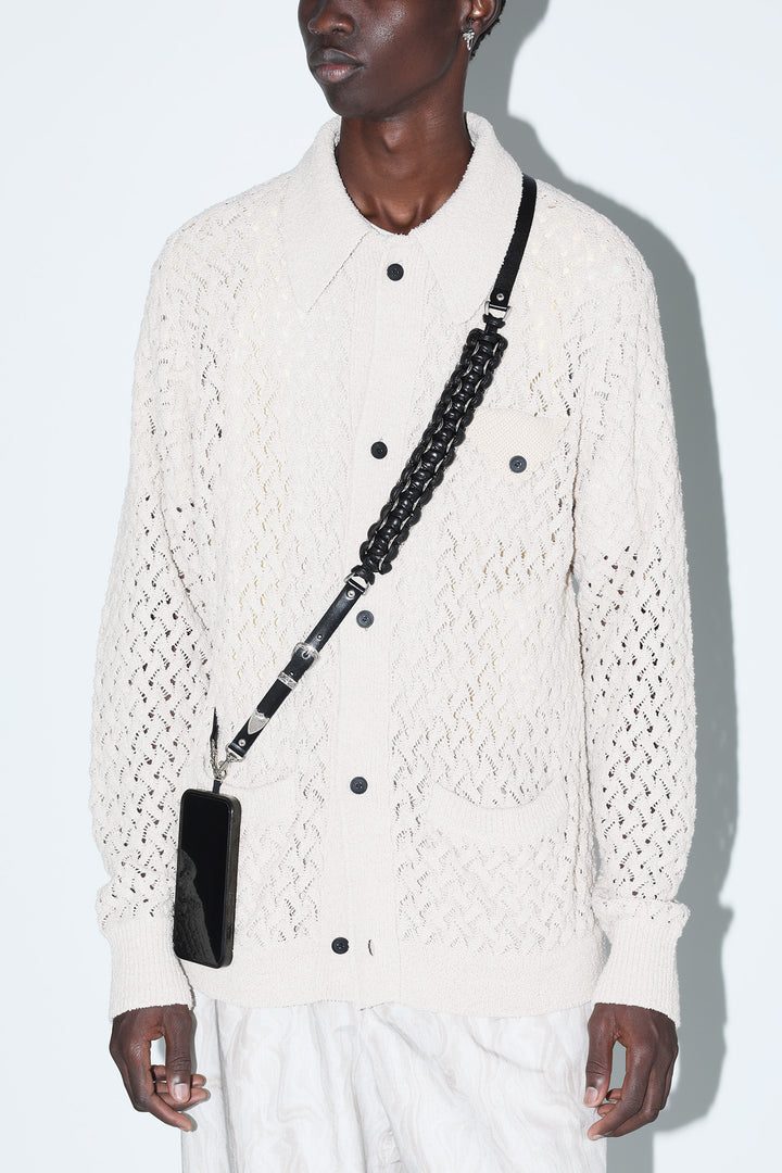 新品使用TOGA TOO Leather nylon phone strap Toga Too Leather Nylon Phone Strap 3.0 | MOODY ORANGES