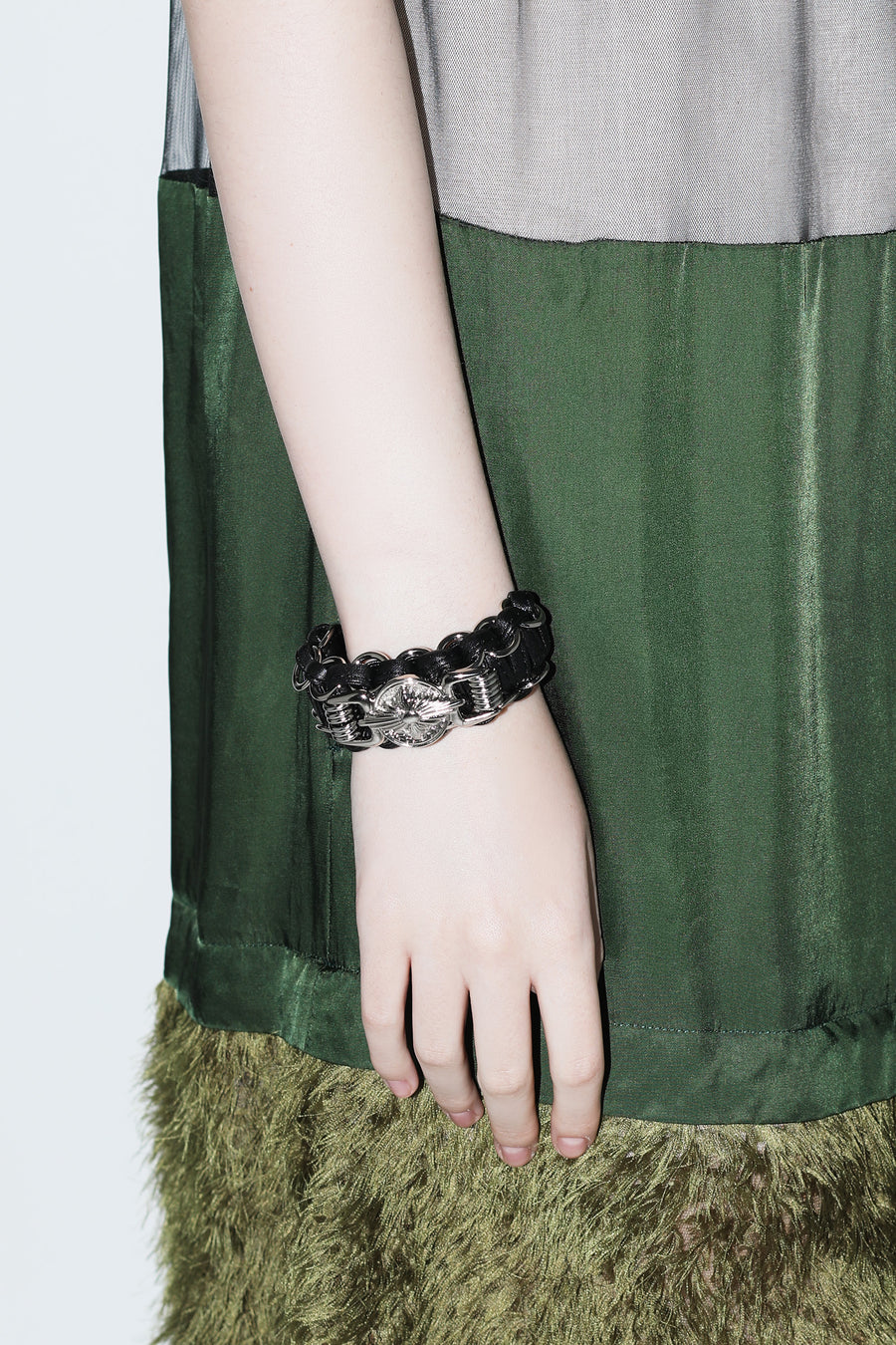 LEATHER BRAID BANGLE – TOGA ONLINE STORE