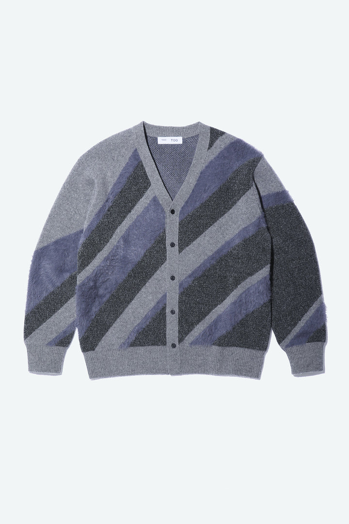 REGIMENTAL KNIT CARDIGAN – TOGA ONLINE STORE