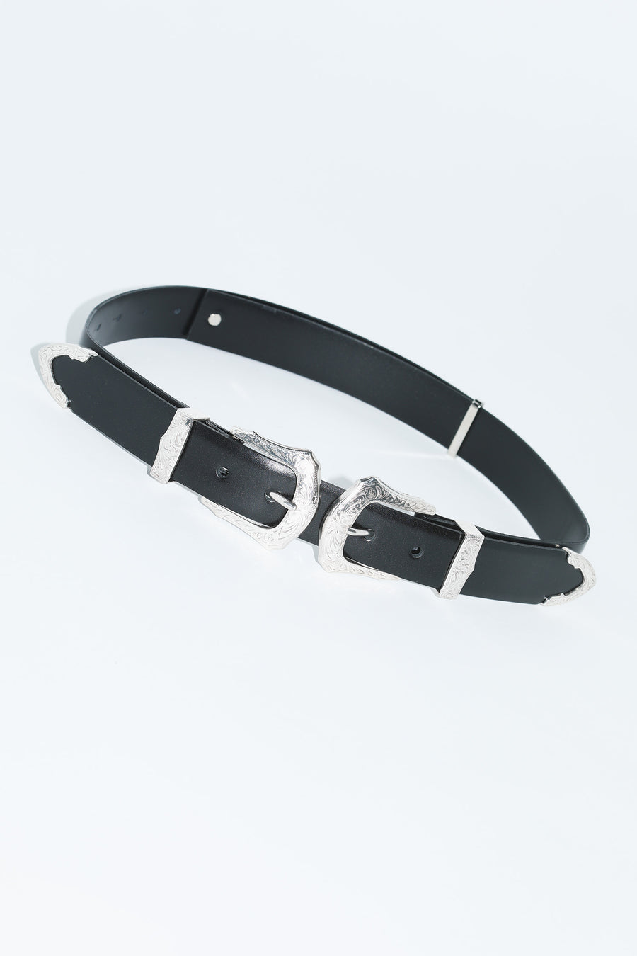 DOUBLE BUCKLE WIDE BELT – TOGA ONLINE STORE