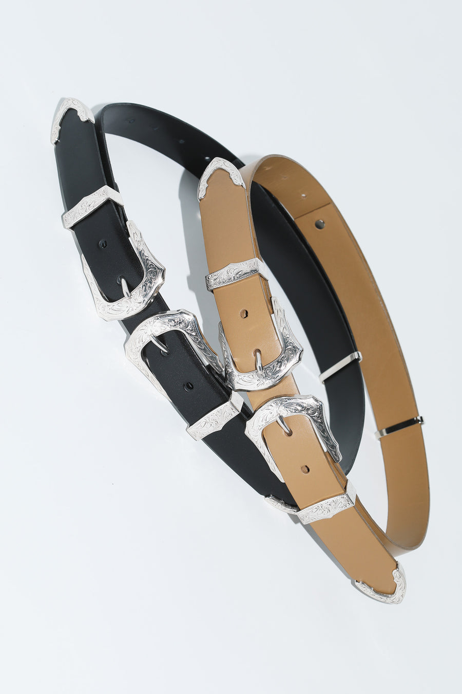 DOUBLE BUCKLE WIDE BELT – TOGA ONLINE STORE