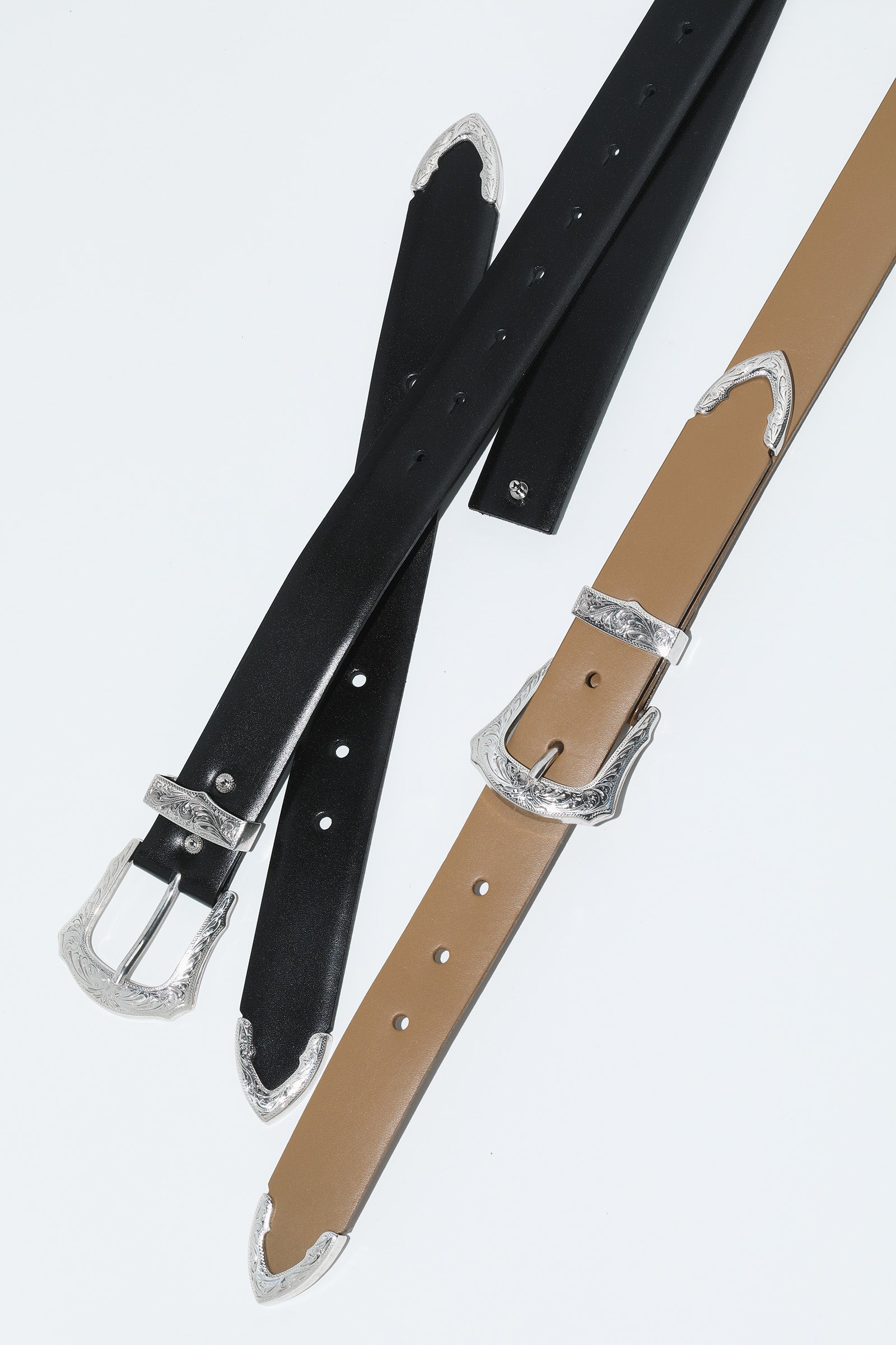 DOUBLE BUCKLE WIDE BELT – TOGA ONLINE STORE