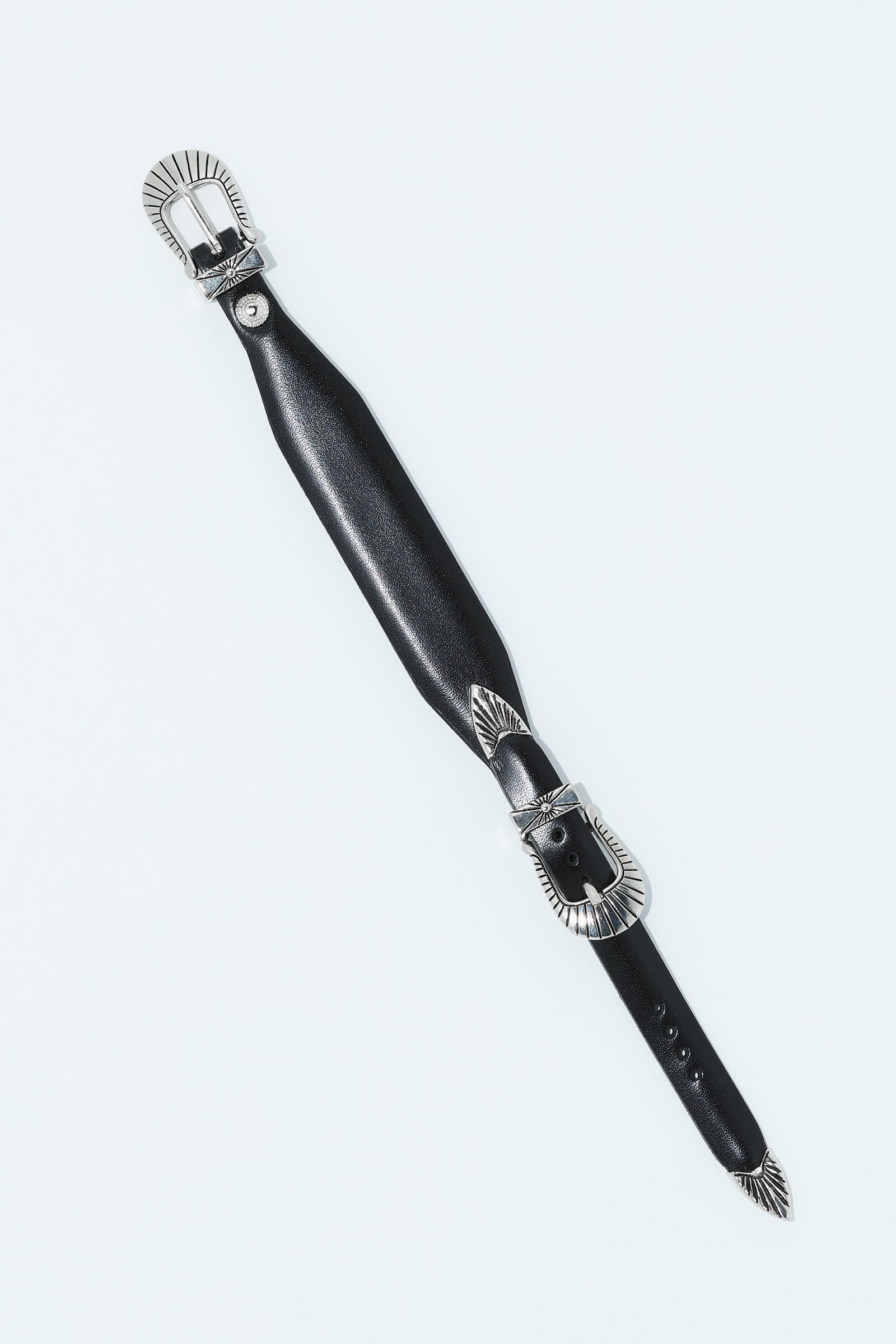 NARROW DOUBLE BUCKLE BANGLE – TOGA ONLINE STORE