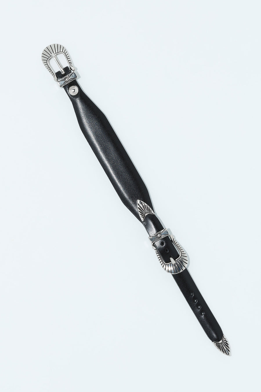 NARROW DOUBLE BUCKLE BANGLE – TOGA ONLINE STORE