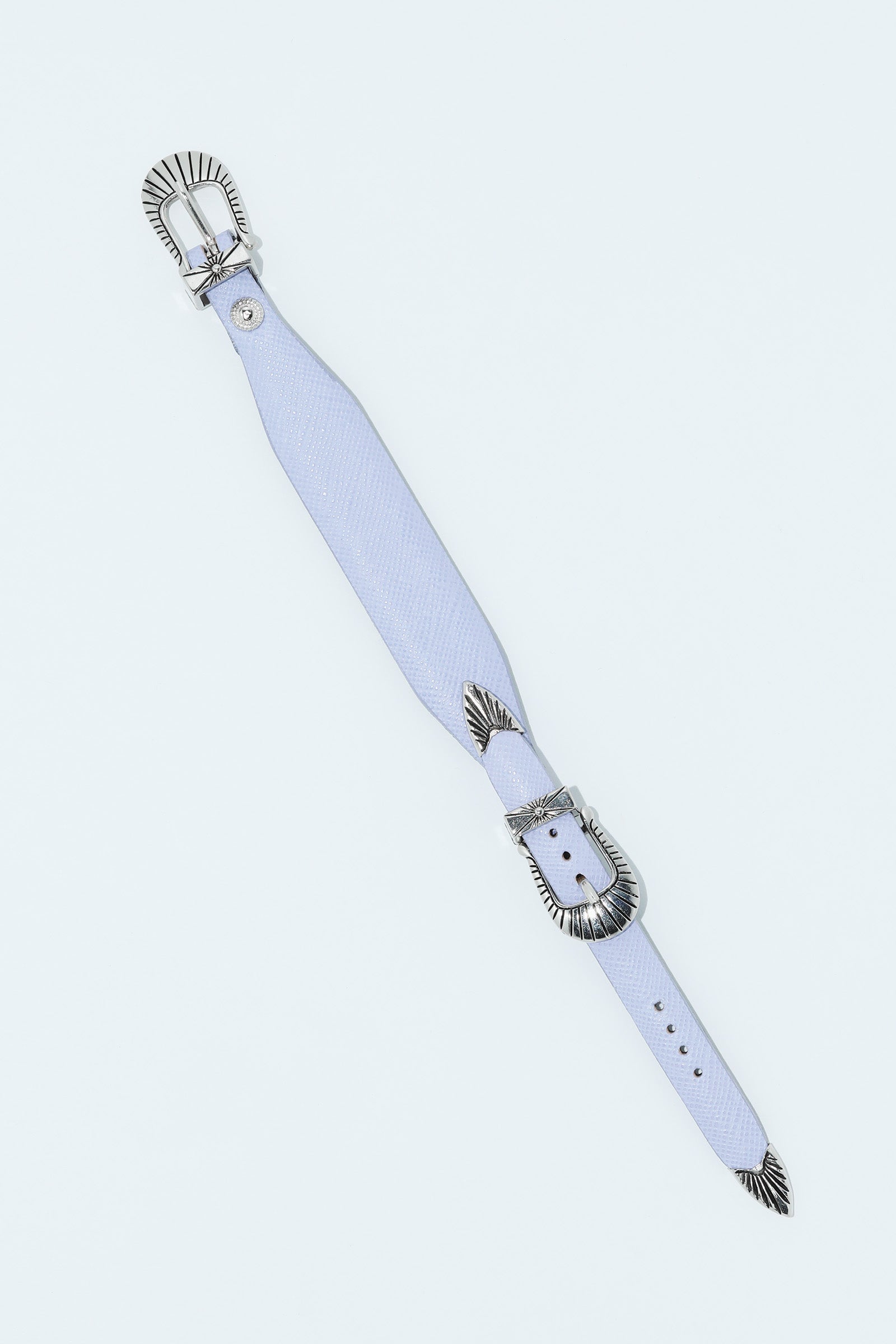 NARROW DOUBLE BUCKLE BANGLE – TOGA ONLINE STORE