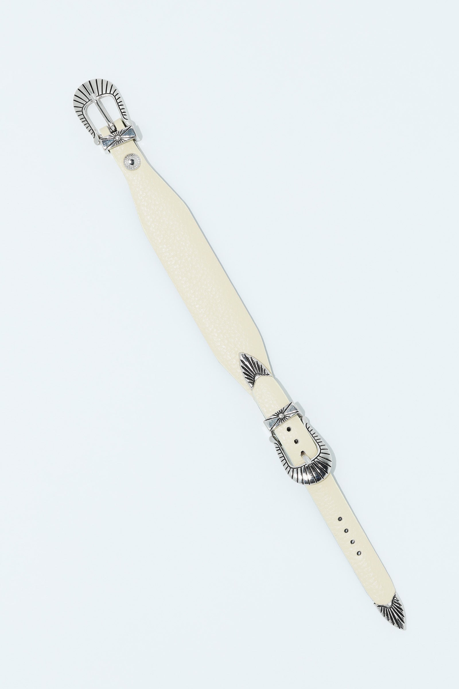 NARROW DOUBLE BUCKLE BANGLE – TOGA ONLINE STORE