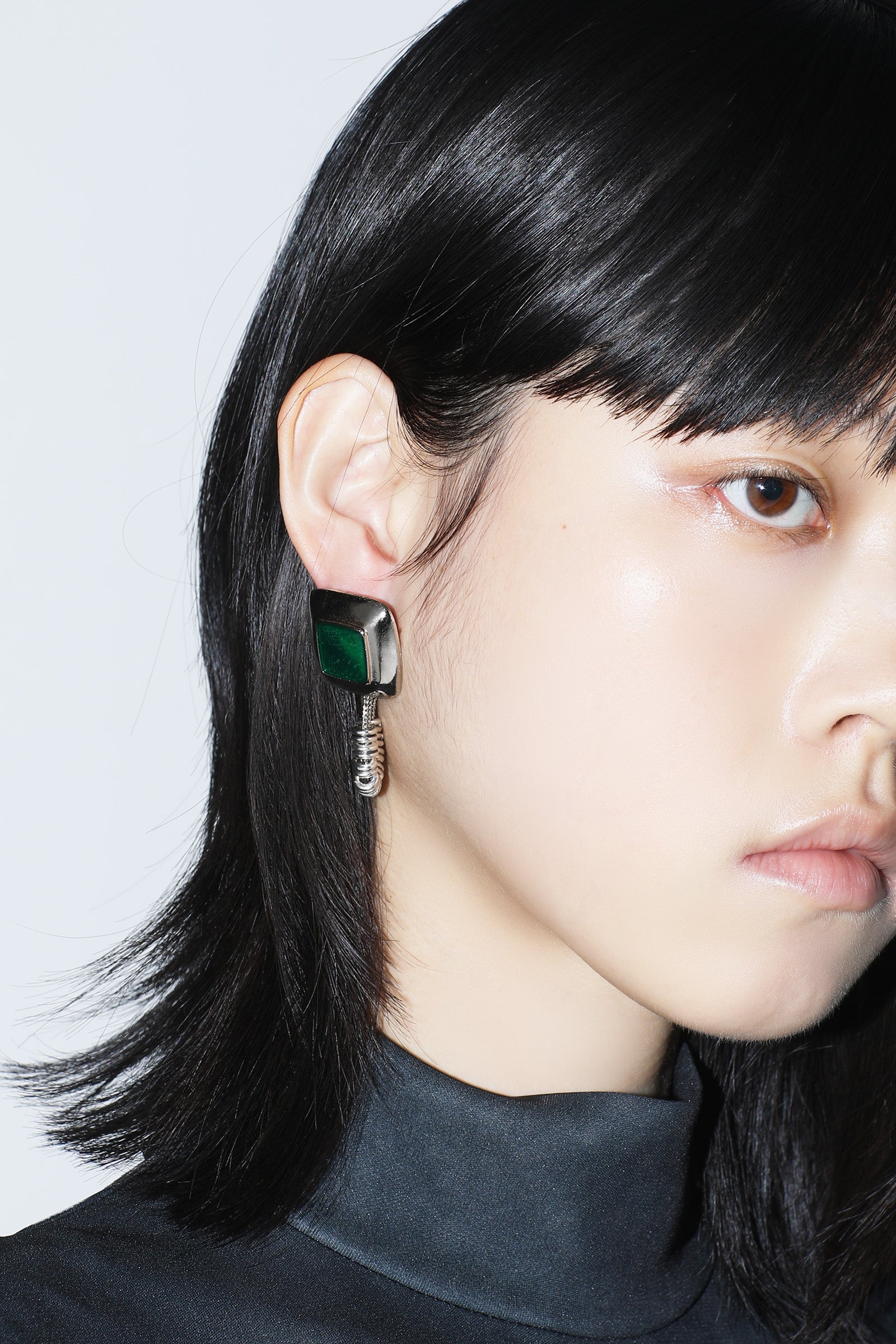STONE BEADS PIERCED EARRINGS – TOGA ONLINE STORE STONE BEADS PIERCED EARRINGS – TOGA ONLINE STORE