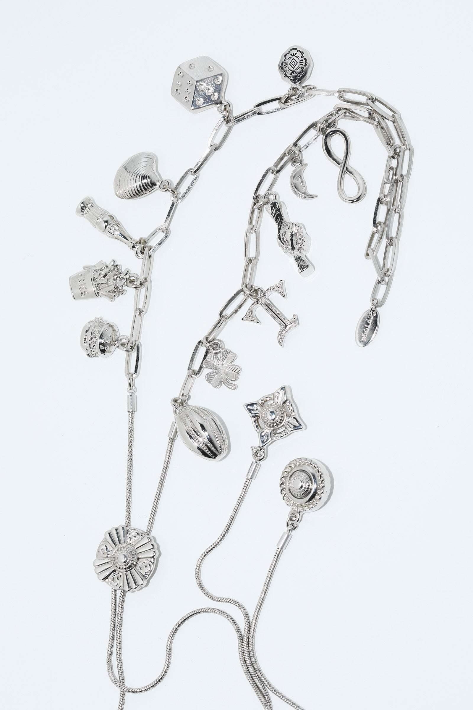 METAL MOTIF LOOP TIE – TOGA ONLINE STORE