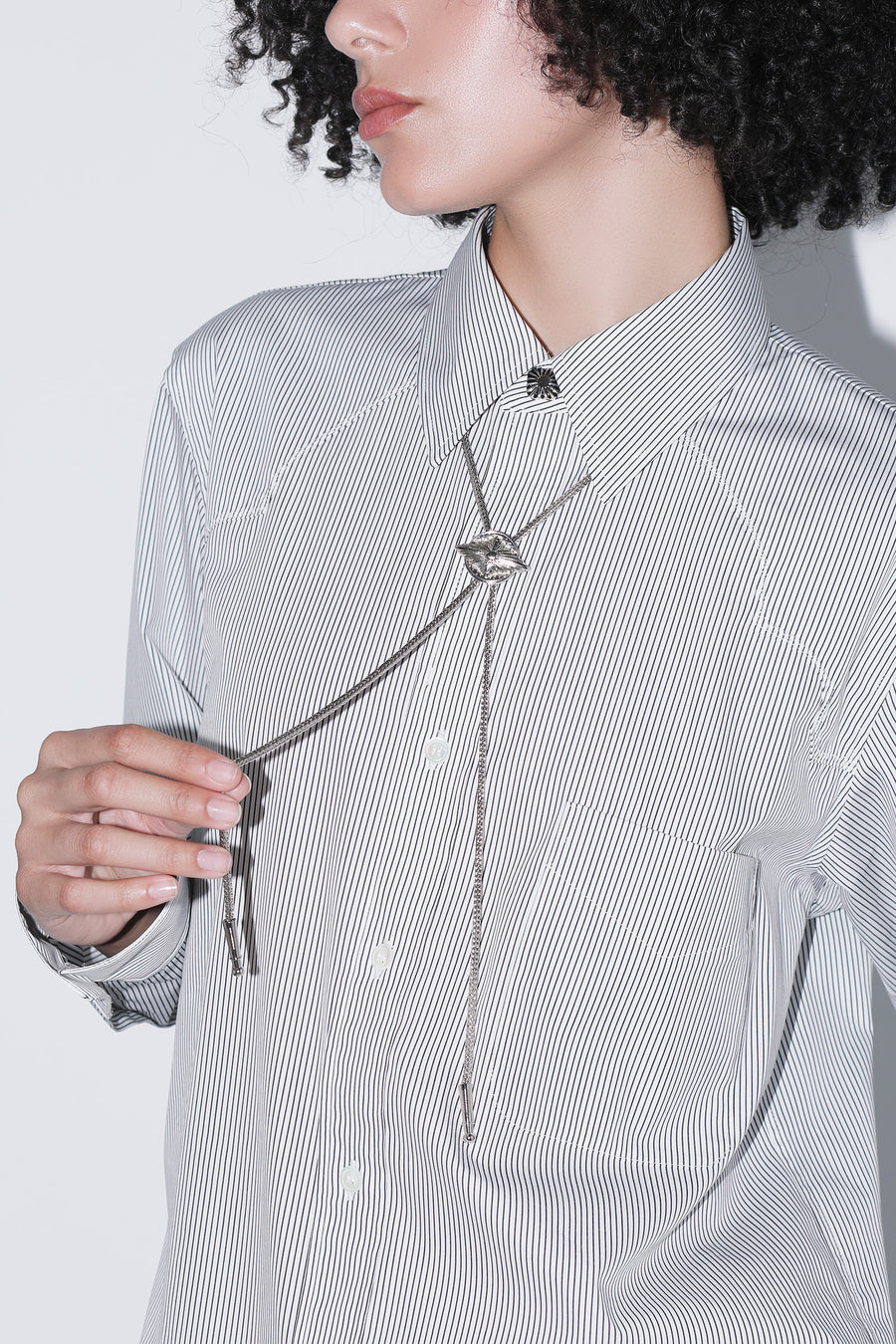 METAL CONCHO LOOP TIE – TOGA ONLINE STORE