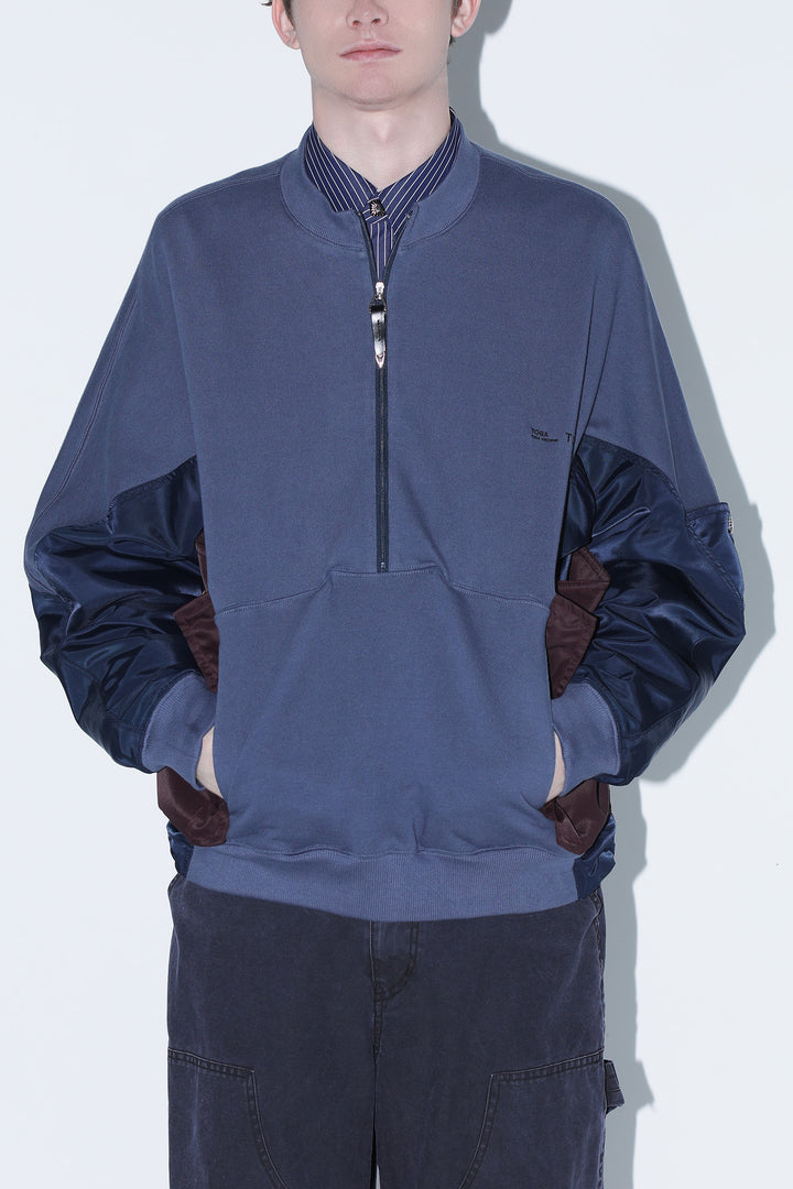 COTTON NYLON SWEATSHIRT – TOGA ONLINE STORE