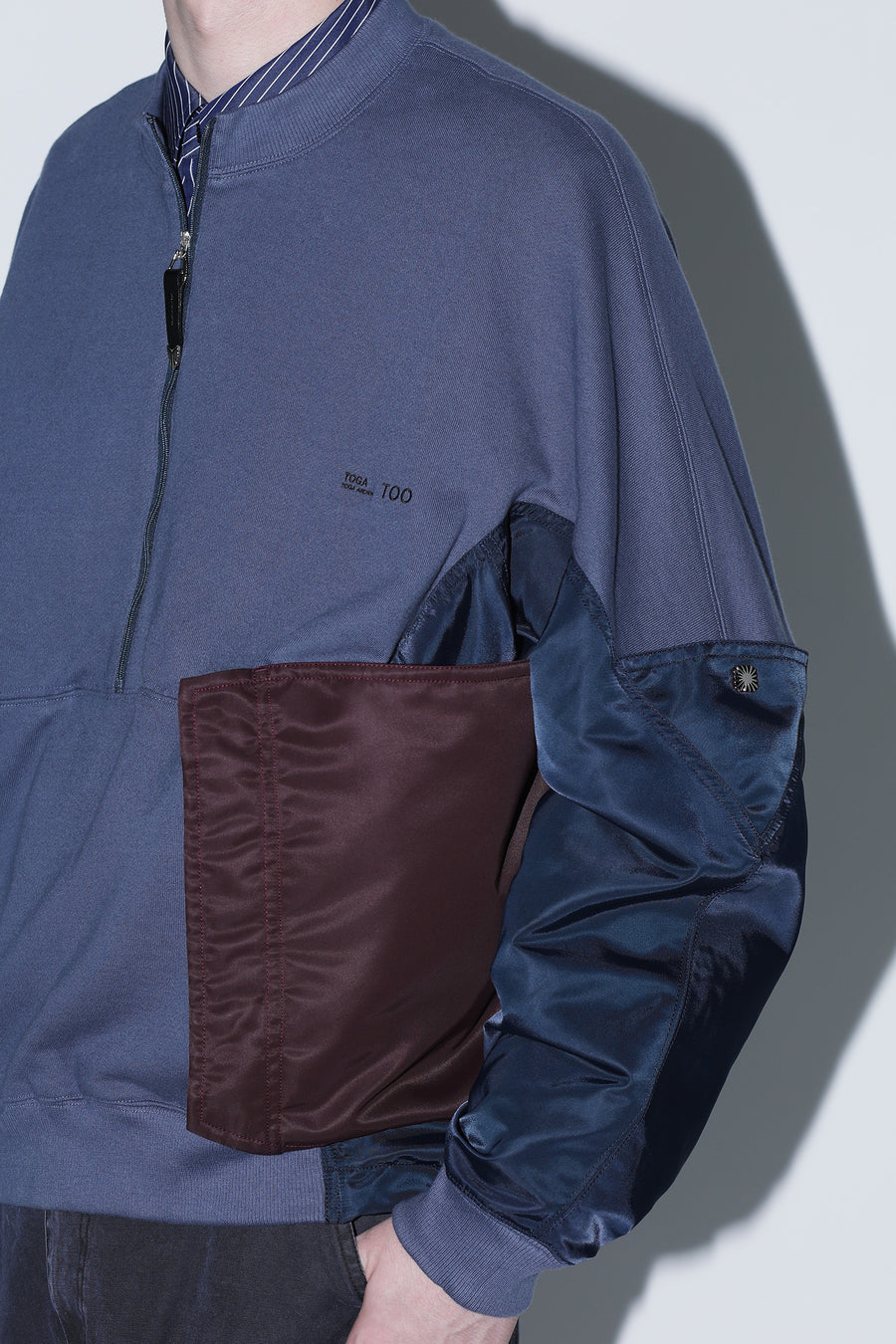 COTTON NYLON SWEATSHIRT – TOGA ONLINE STORE